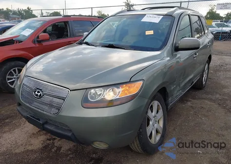 2007 Hyundai Santa Fe Limited/Se z USA, uszkodzony, nr VIN 5NMSH13EX7H086619